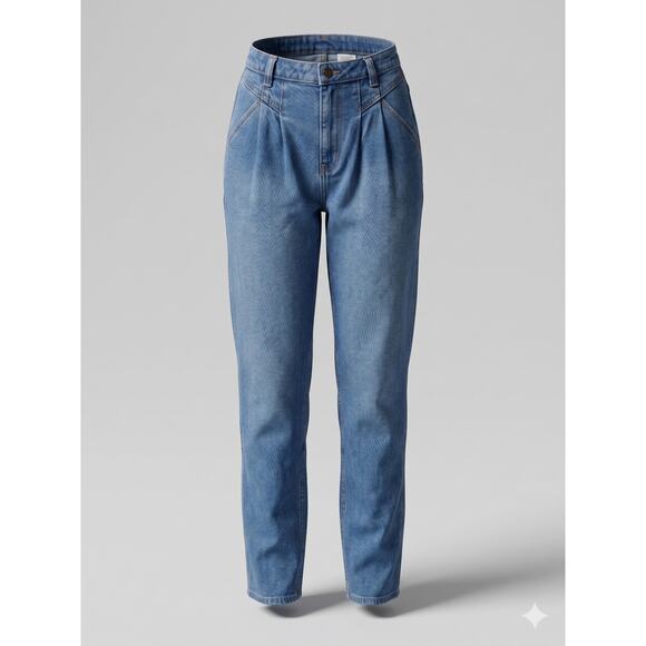 Hollister Denim - Hollister Womens 5 Y2K 90s Grunge Retro Minimalist Ultra High Rise Mom Jeans